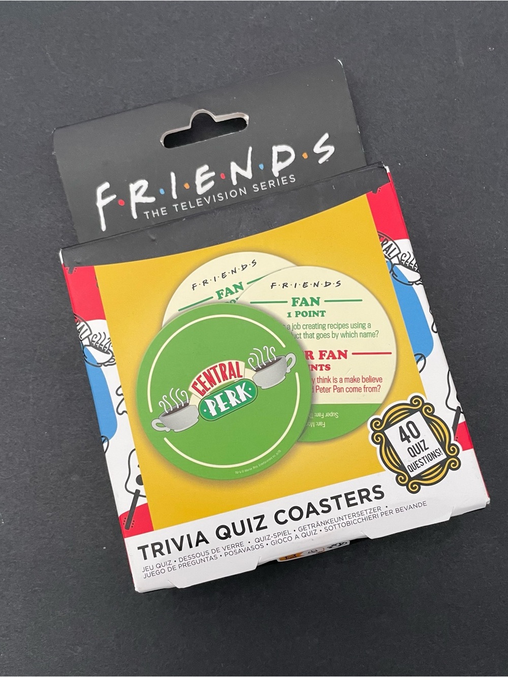 FRIENDS tv show trivia (20) Coasters